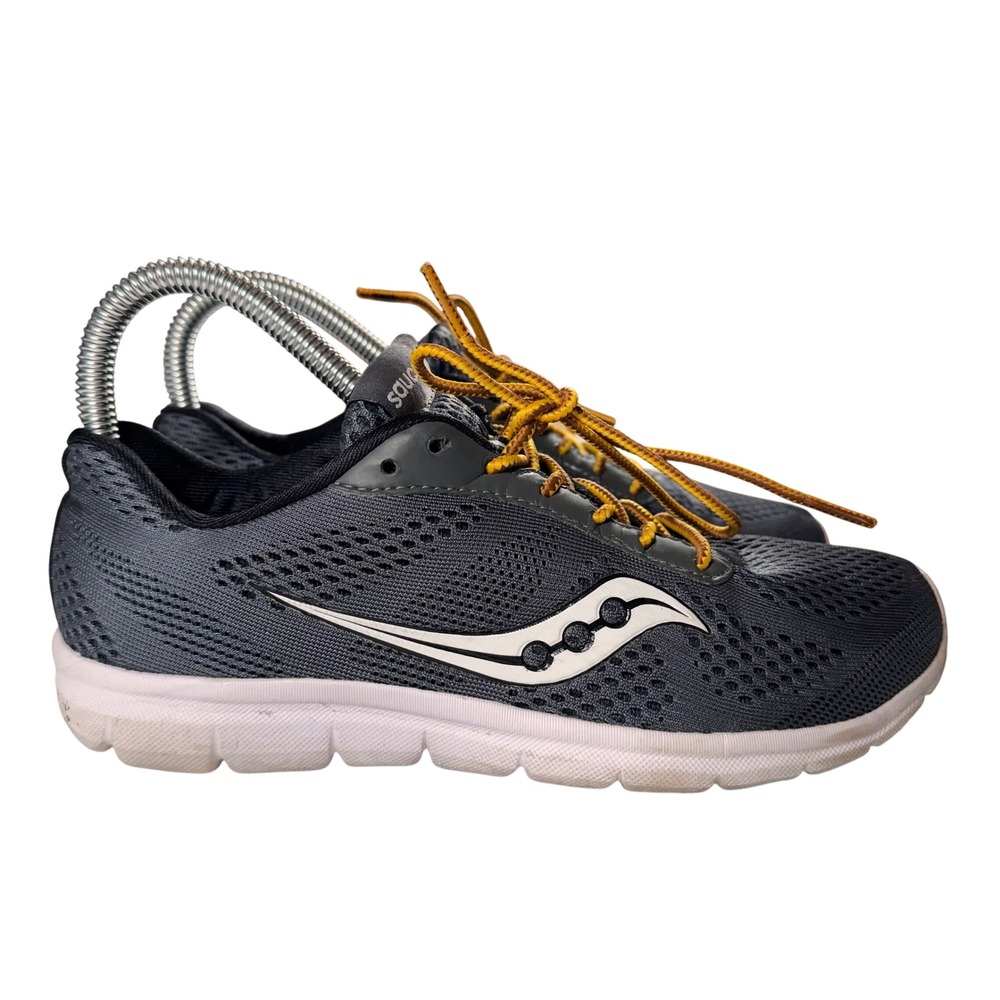Saucony Women Gray Running Shoes‎ Grid Ideal Sneakers Size 7 Mesh Athletic